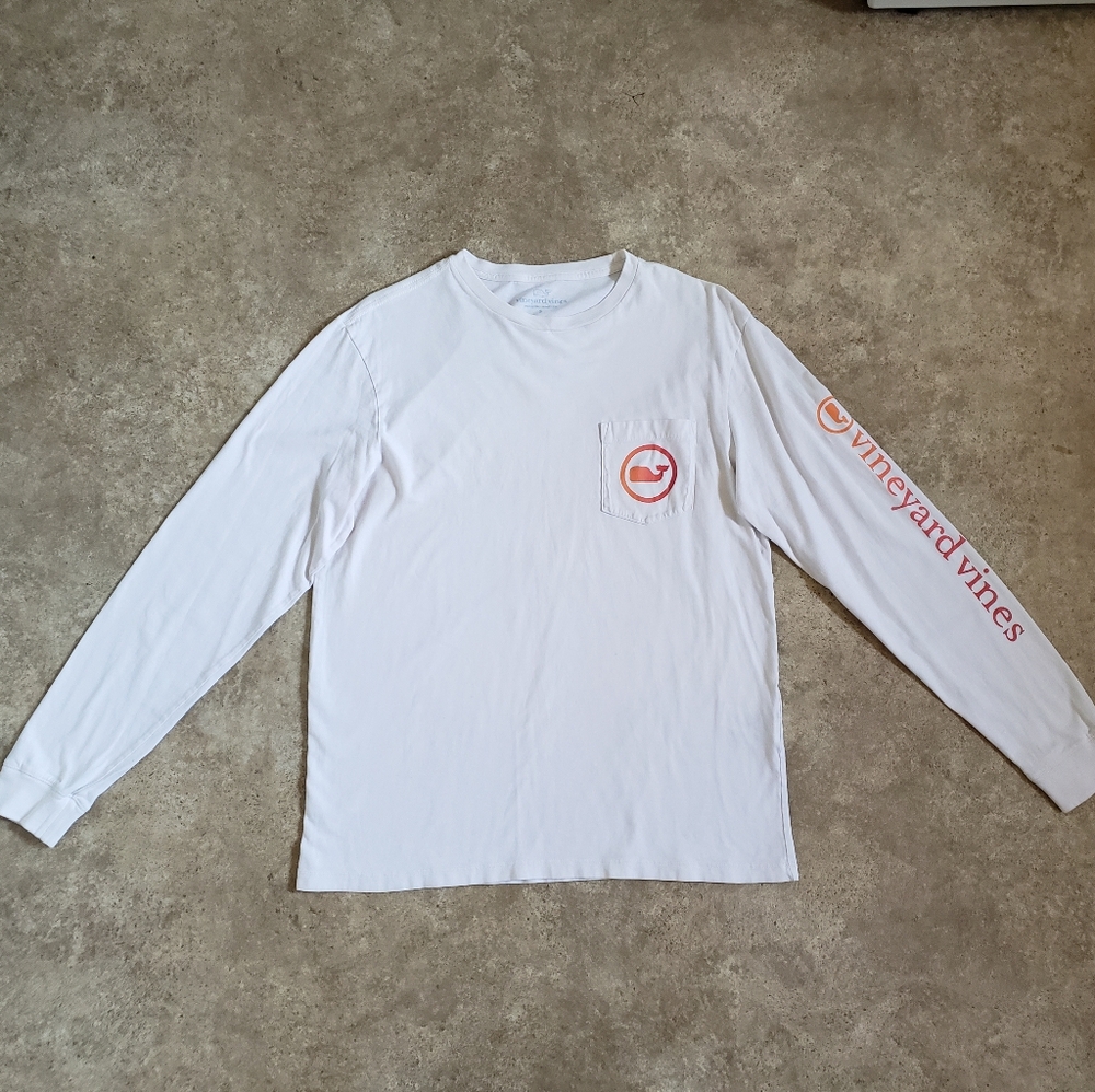 Vineyard Vines Men's Long Sleeve Vintage Pocket Tee